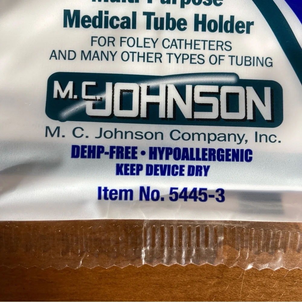 16 pack M. C. JOHNSON Cath Secure Foley Lock Medical Tube Holder 5445-3 - Picture 3 of 4
